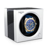 Chrono One Blanc Soyeux Mat et Aluminium
