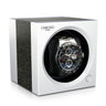Chrono One Blanc Soyeux Mat et Aluminium