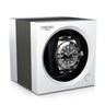 Chrono One Blanc Soyeux Mat et Aluminium