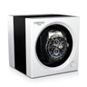 Chrono One Blanc Soyeux Mat et Aluminium